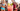 An image of a fresh looking mocktails with gym and women working out as the background